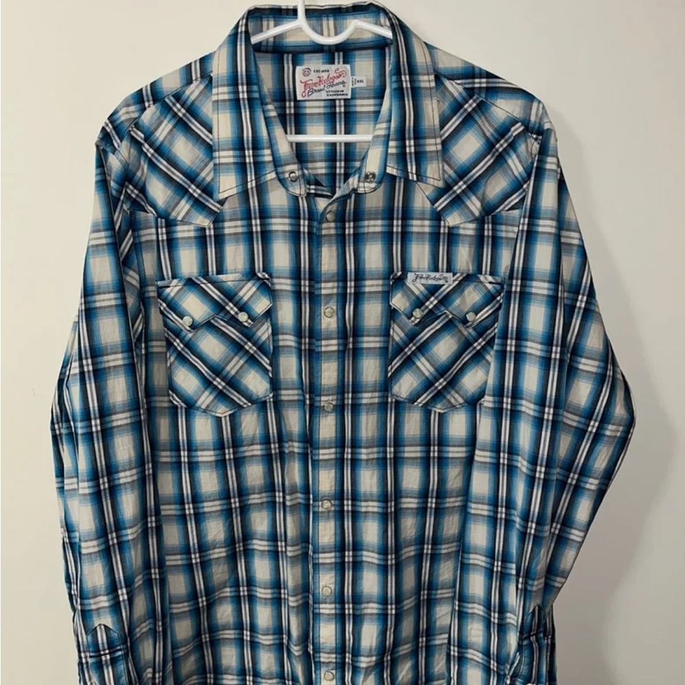 True Religion Western Pearl Snap Shirt~Men’s size 2XL~Excellent Condition!
